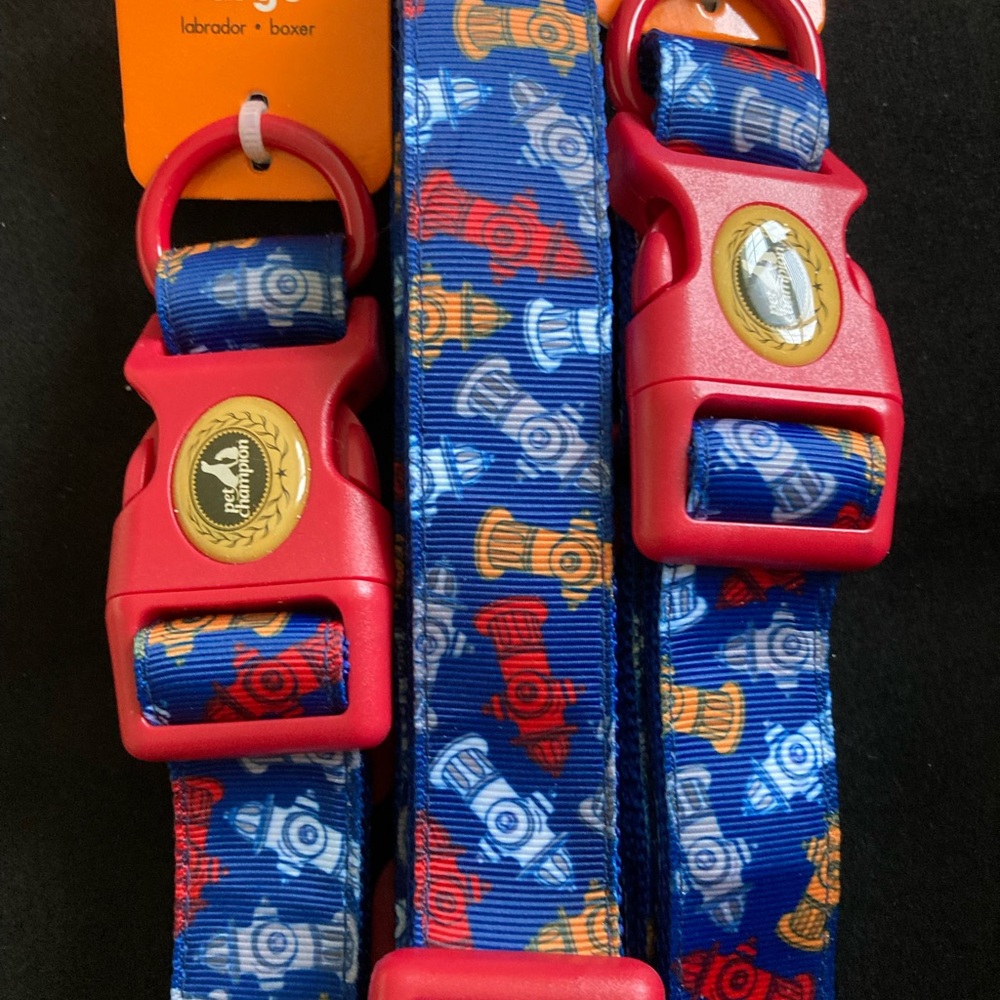Dog collars set of 3 NEW sz large